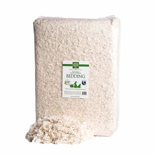 White unbleached paper bedding