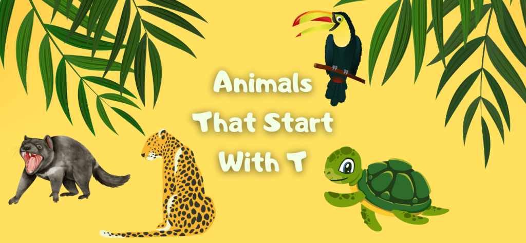 animals that start with t