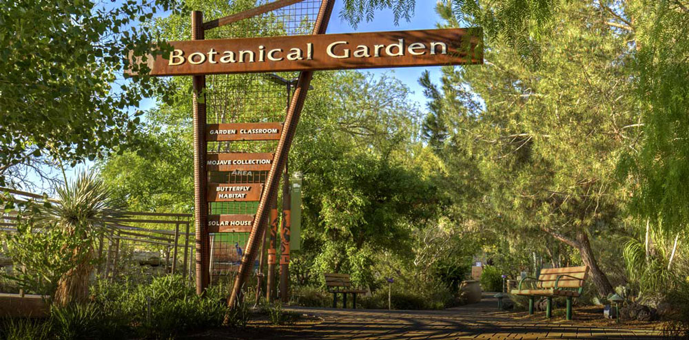 Botanical Gardens at the natural spring preserve in Vegas