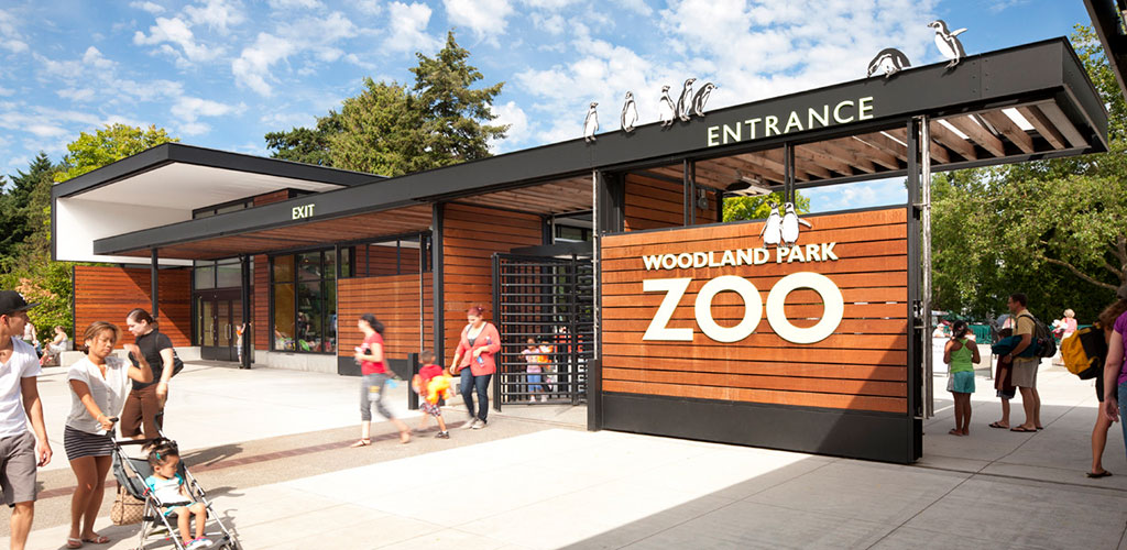 Entrance to the Woodland Park Zoo in Washington
